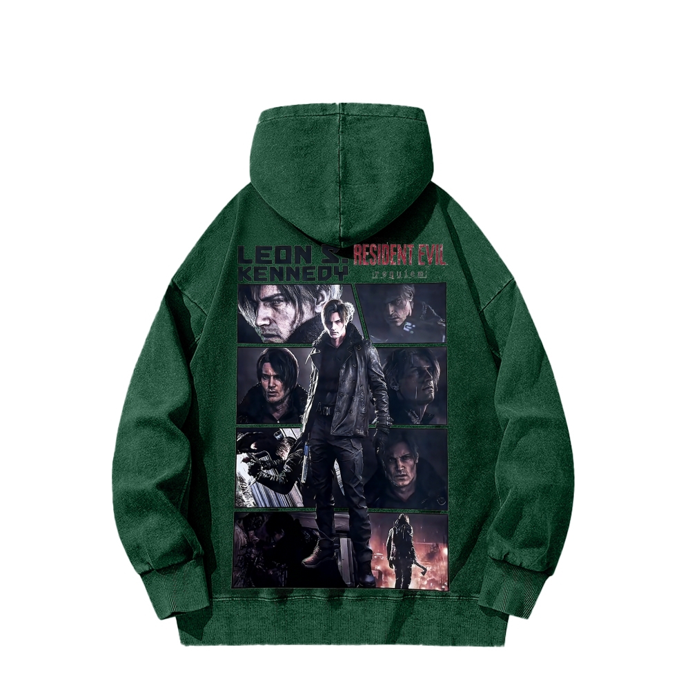 Resident Evil Unisex Washed Hoodie 2602001087