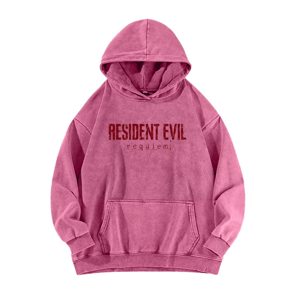 Resident Evil Unisex Washed Hoodie 2602001087