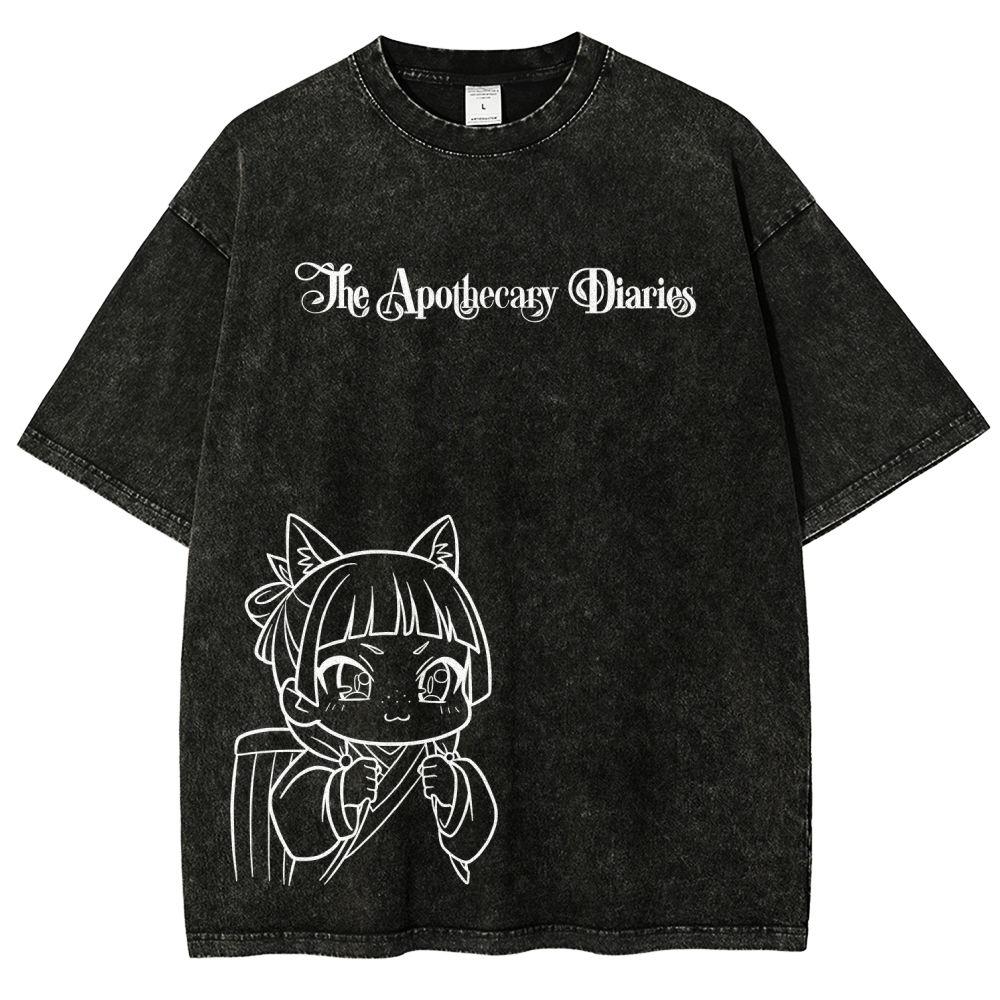 The Apothecary Diaries Unisex Fit Washed T-Shirt 2602001272