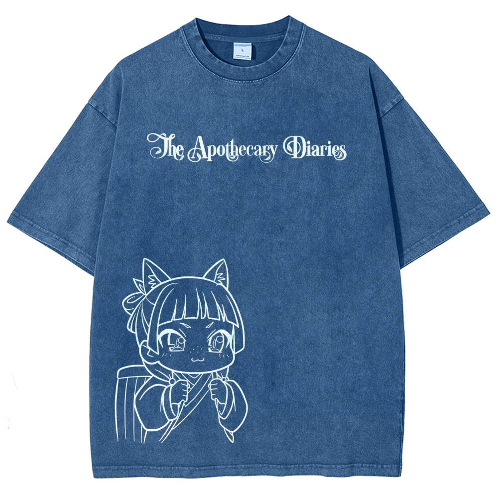 The Apothecary Diaries Unisex Fit Washed T-Shirt 2602001272