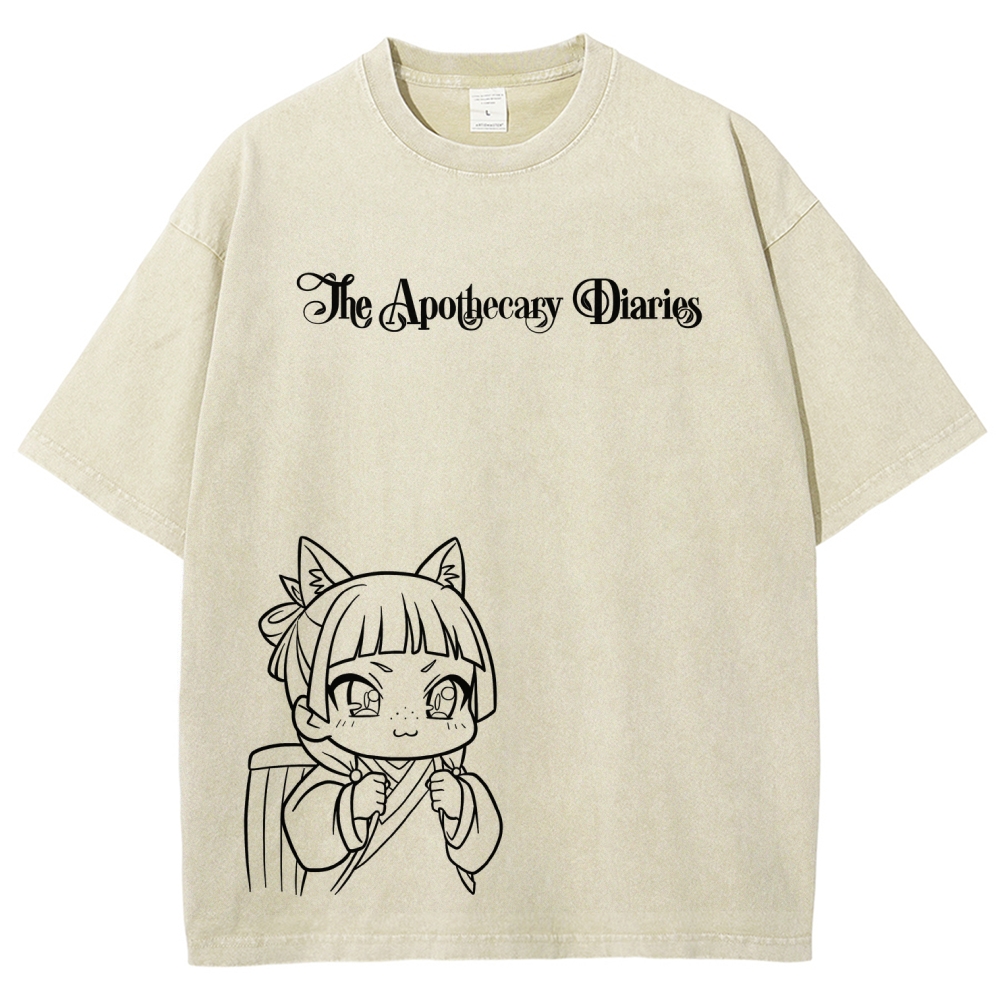 The Apothecary Diaries Unisex Fit Washed T-Shirt 2602001272