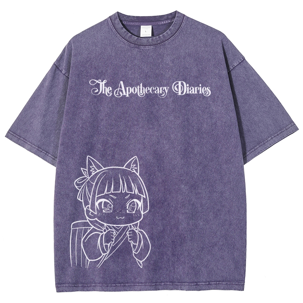 The Apothecary Diaries Unisex Fit Washed T-Shirt 2602001272