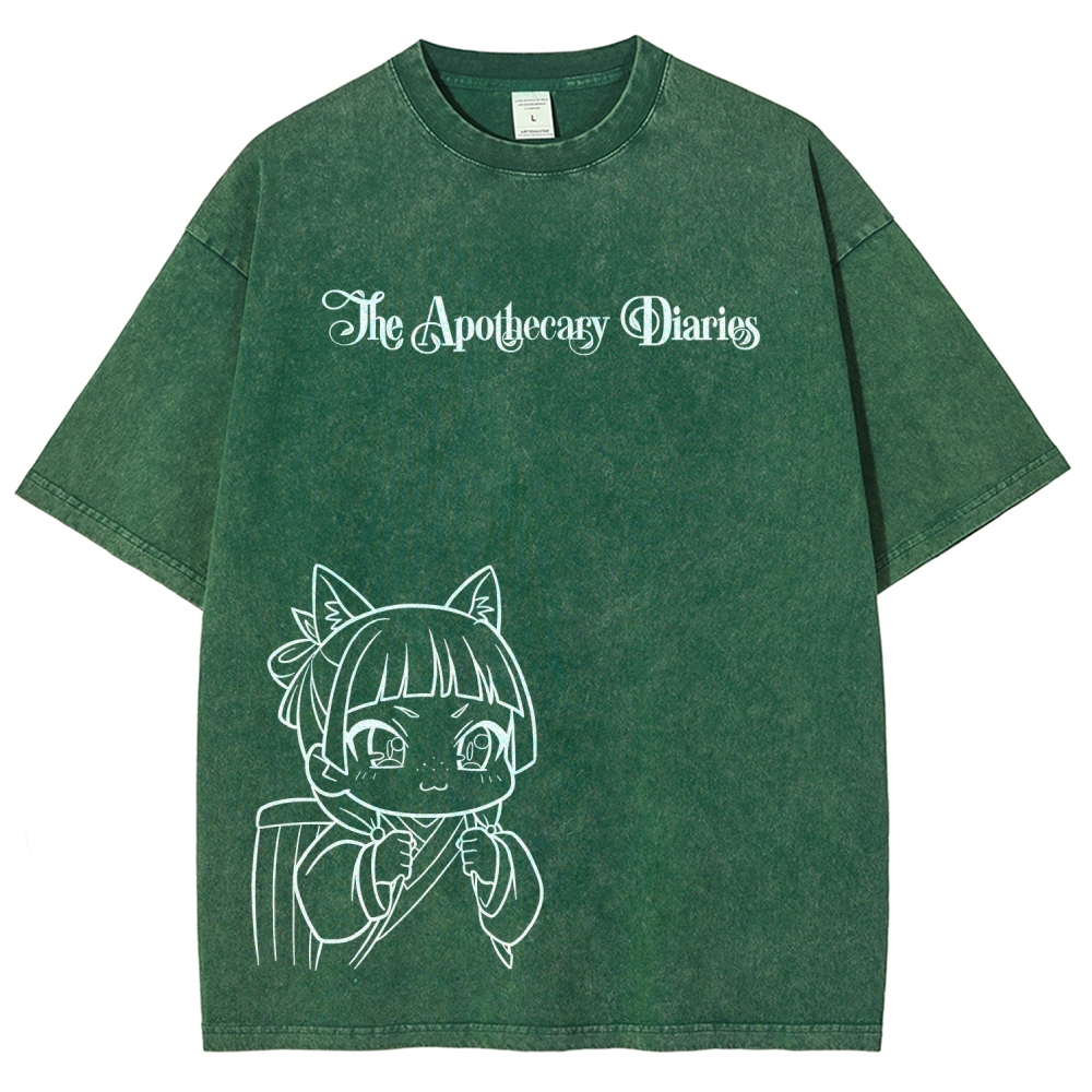 The Apothecary Diaries Unisex Fit Washed T-Shirt 2602001272