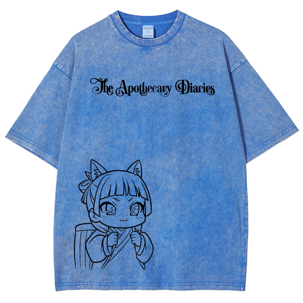 The Apothecary Diaries Unisex Fit Washed T-Shirt 2602001272