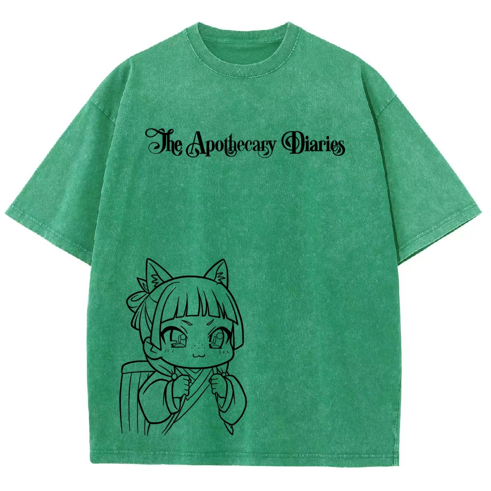 The Apothecary Diaries Unisex Fit Washed T-Shirt 2602001272