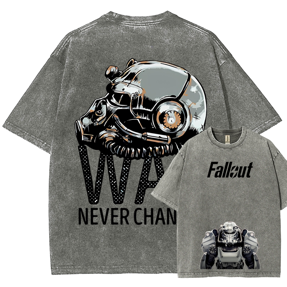 Fallout Unisex Fit Washed T-Shirt 2602001440
