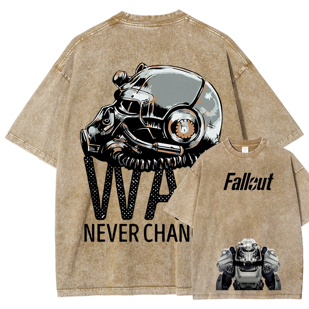 Fallout Unisex Fit Washed T-Shirt 2602001440
