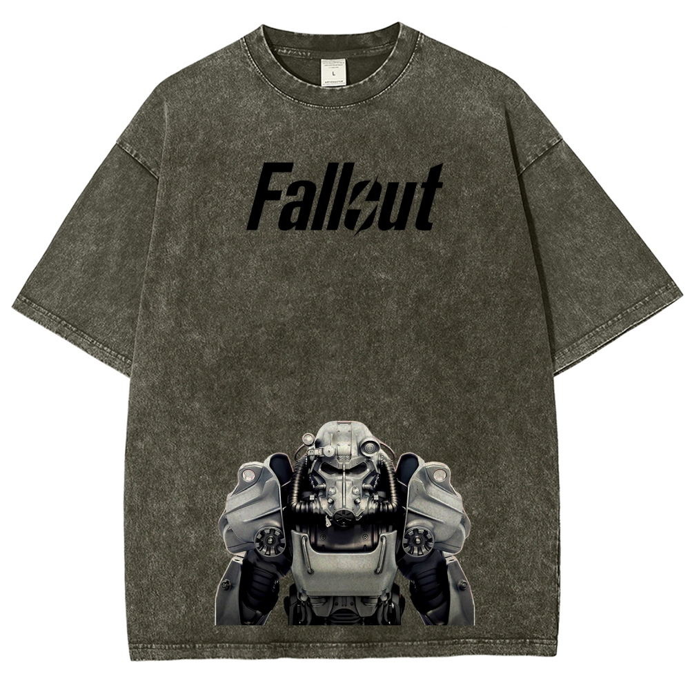 Fallout Unisex Fit Washed T-Shirt 2602001440