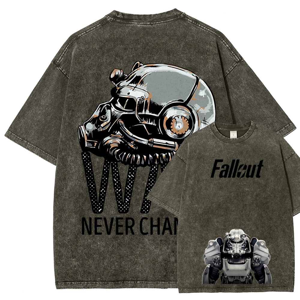 Fallout Unisex Fit Washed T-Shirt 2602001440