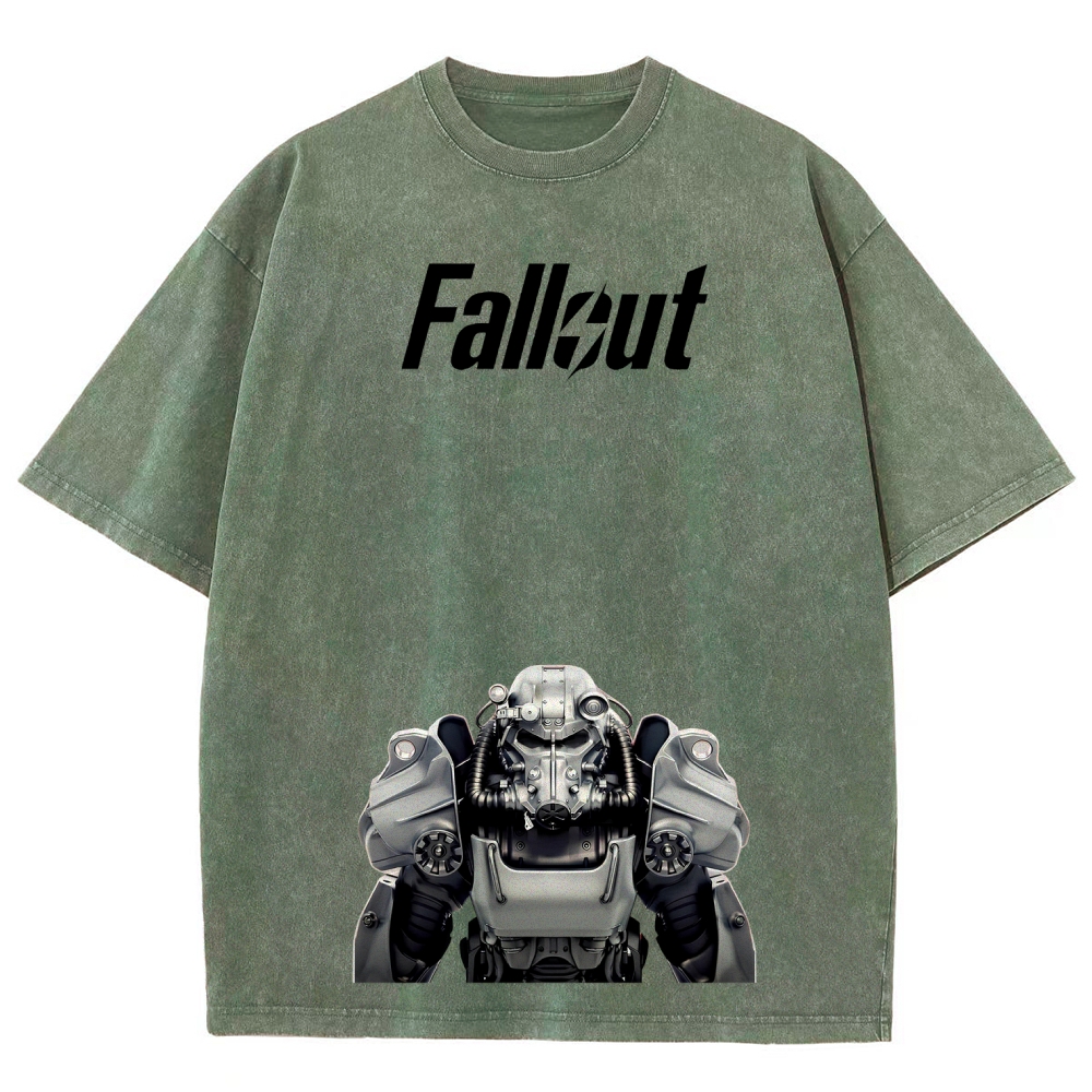 Fallout Unisex Fit Washed T-Shirt 2602001440
