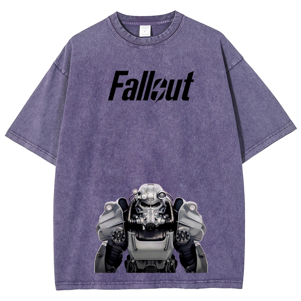 Fallout Unisex Fit Washed T-Shirt 2602001440