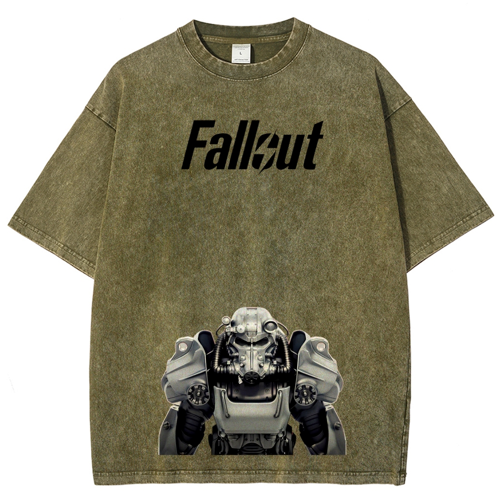 Fallout Unisex Fit Washed T-Shirt 2602001440
