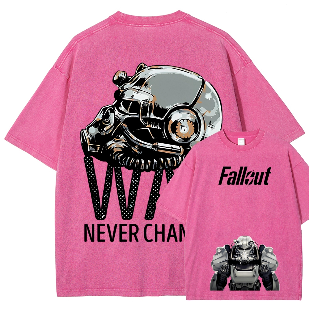 Fallout Unisex Fit Washed T-Shirt 2602001440