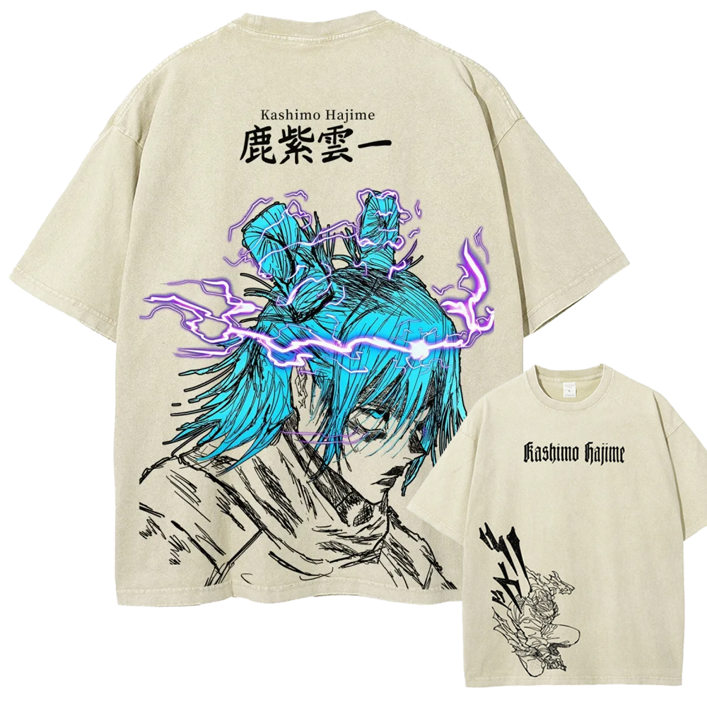 Jujutsu Kaisen Unisex Fit Washed T-Shirt 2602003117