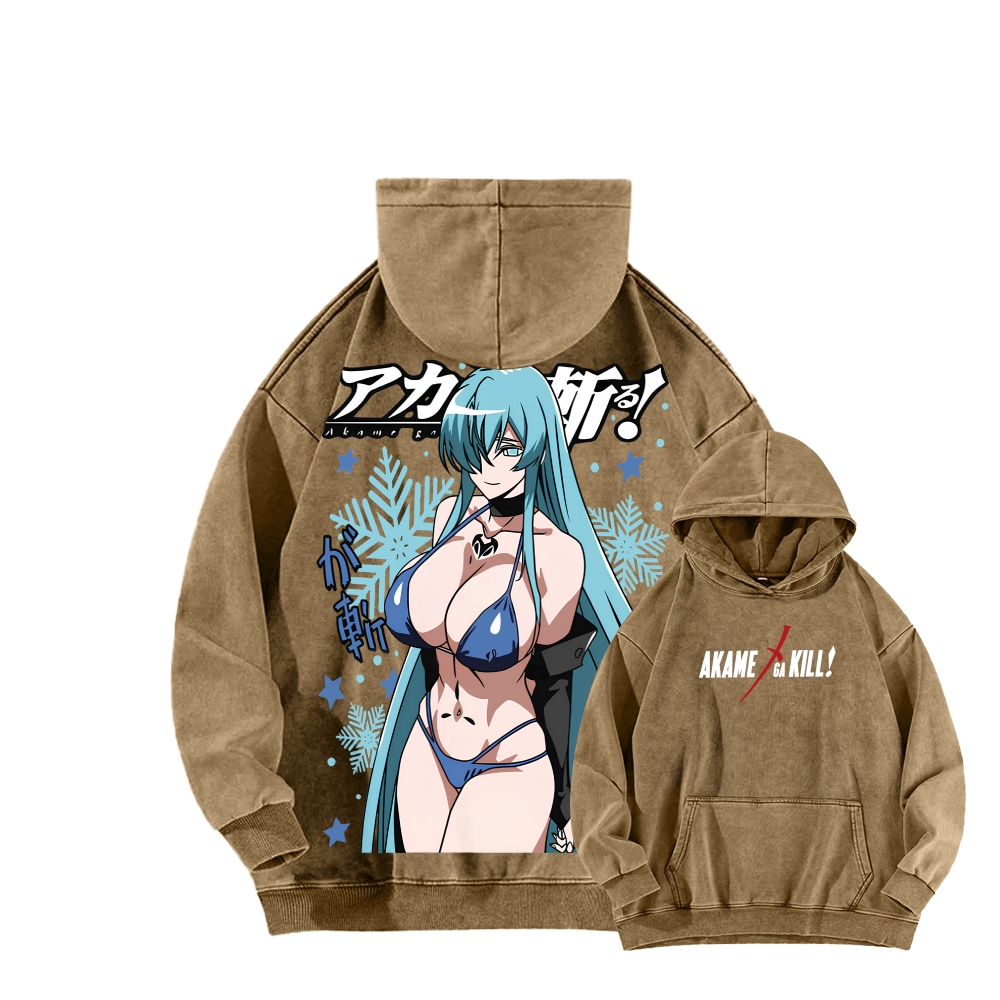 Unisex Washed Hoodie 2602003240