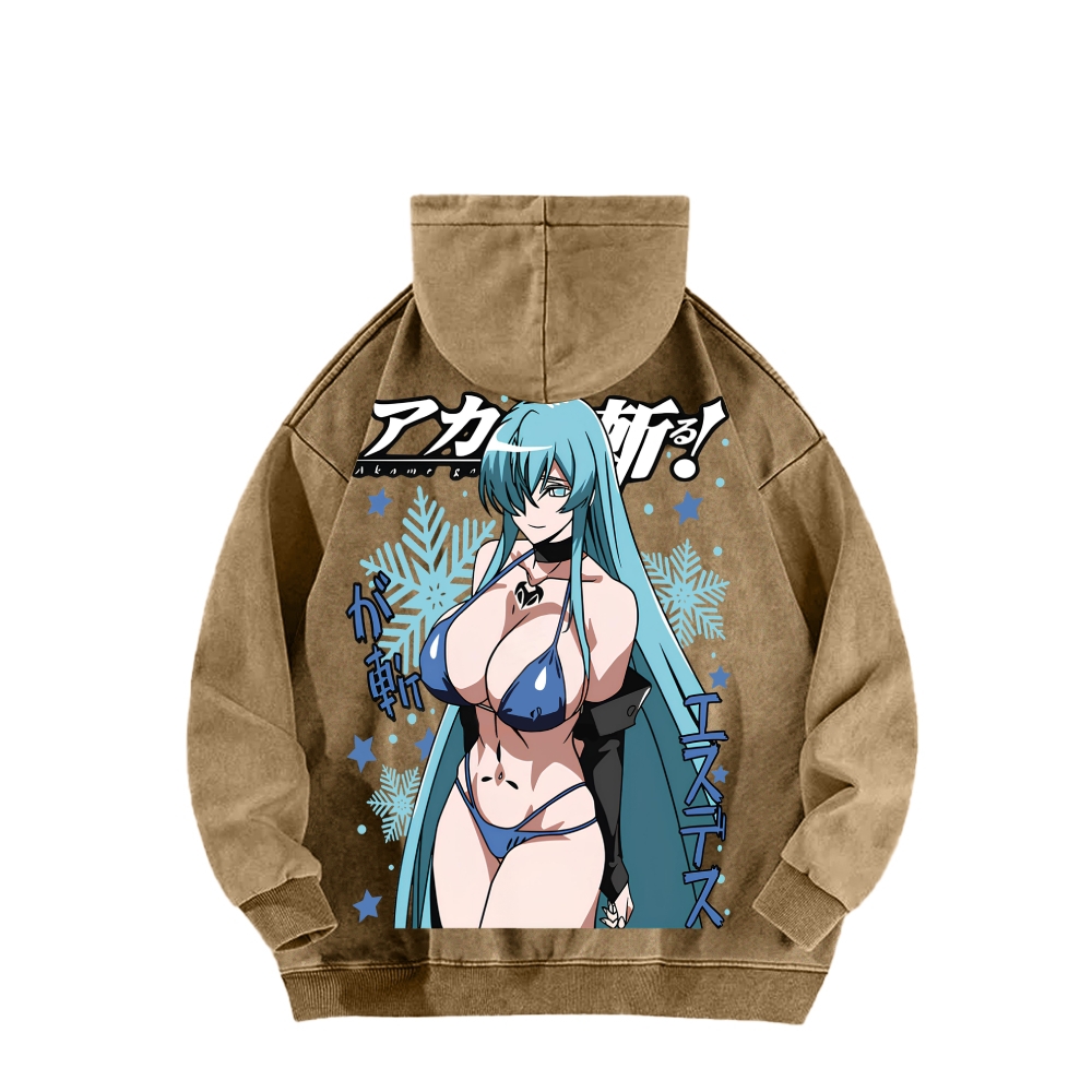 Unisex Washed Hoodie 2602003240