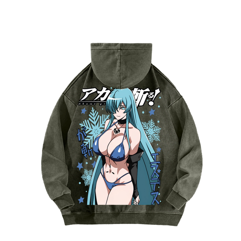 Unisex Washed Hoodie 2602003240