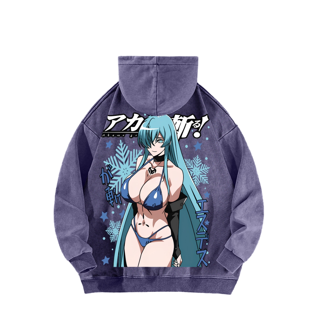 Unisex Washed Hoodie 2602003240