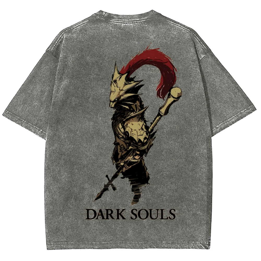 Dark Souls Unisex Fit Washed T-Shirt 2602003269