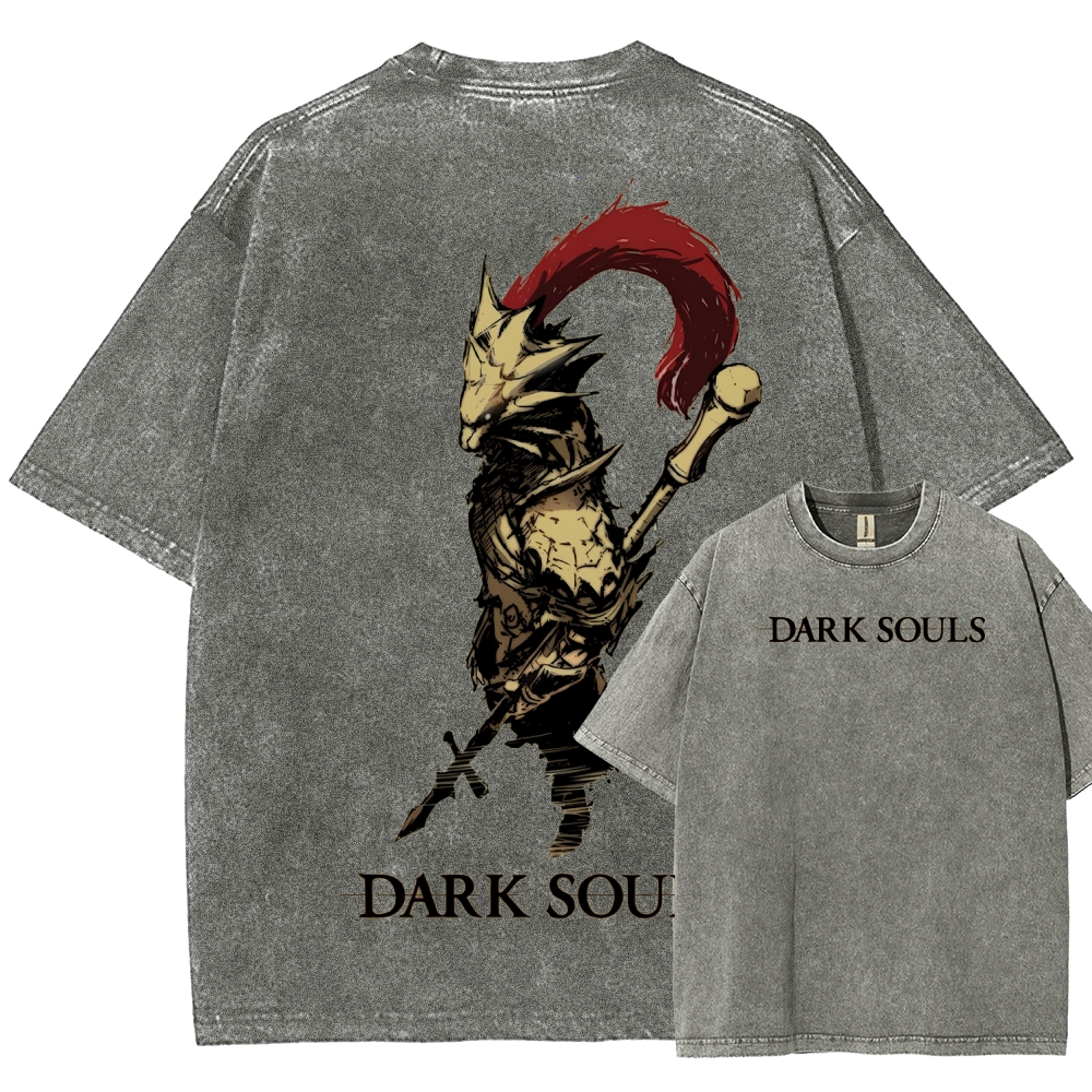 Dark Souls Unisex Fit Washed T-Shirt 2602003269