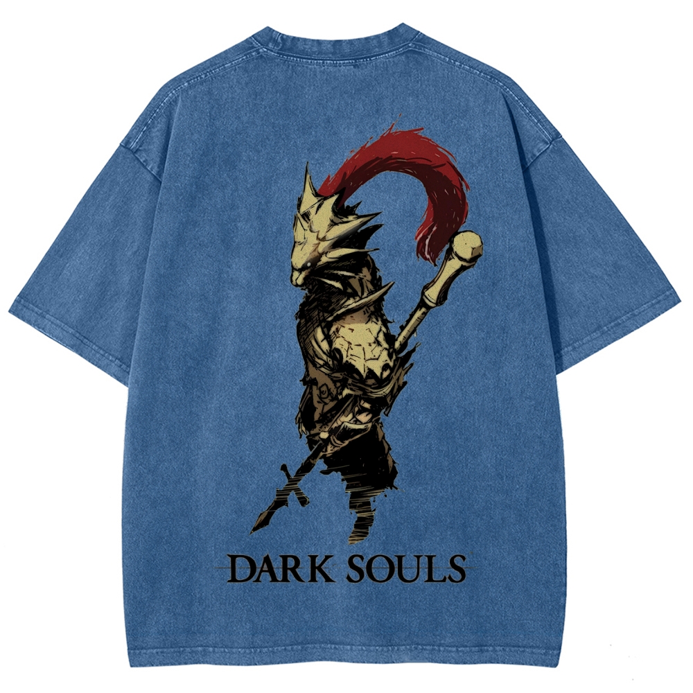 Dark Souls Unisex Fit Washed T-Shirt 2602003269