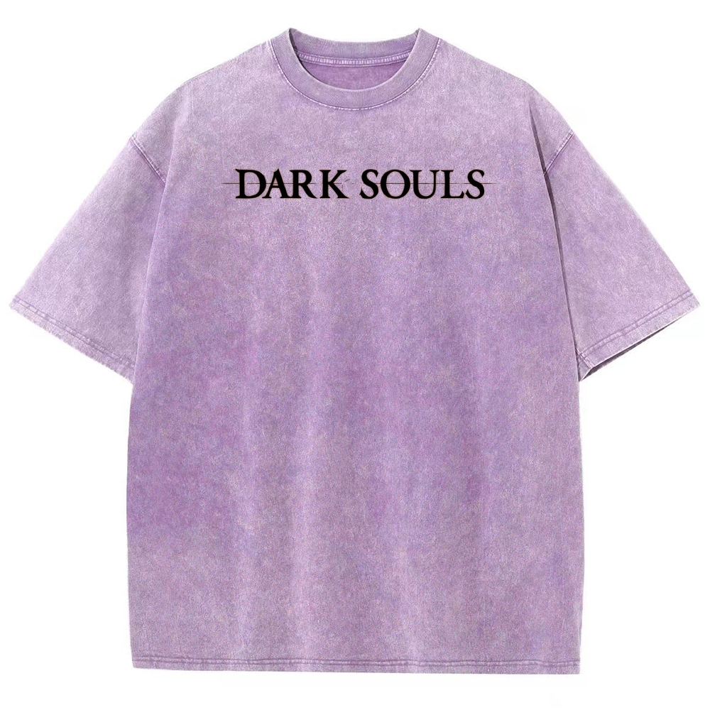 Dark Souls Unisex Fit Washed T-Shirt 2602003269
