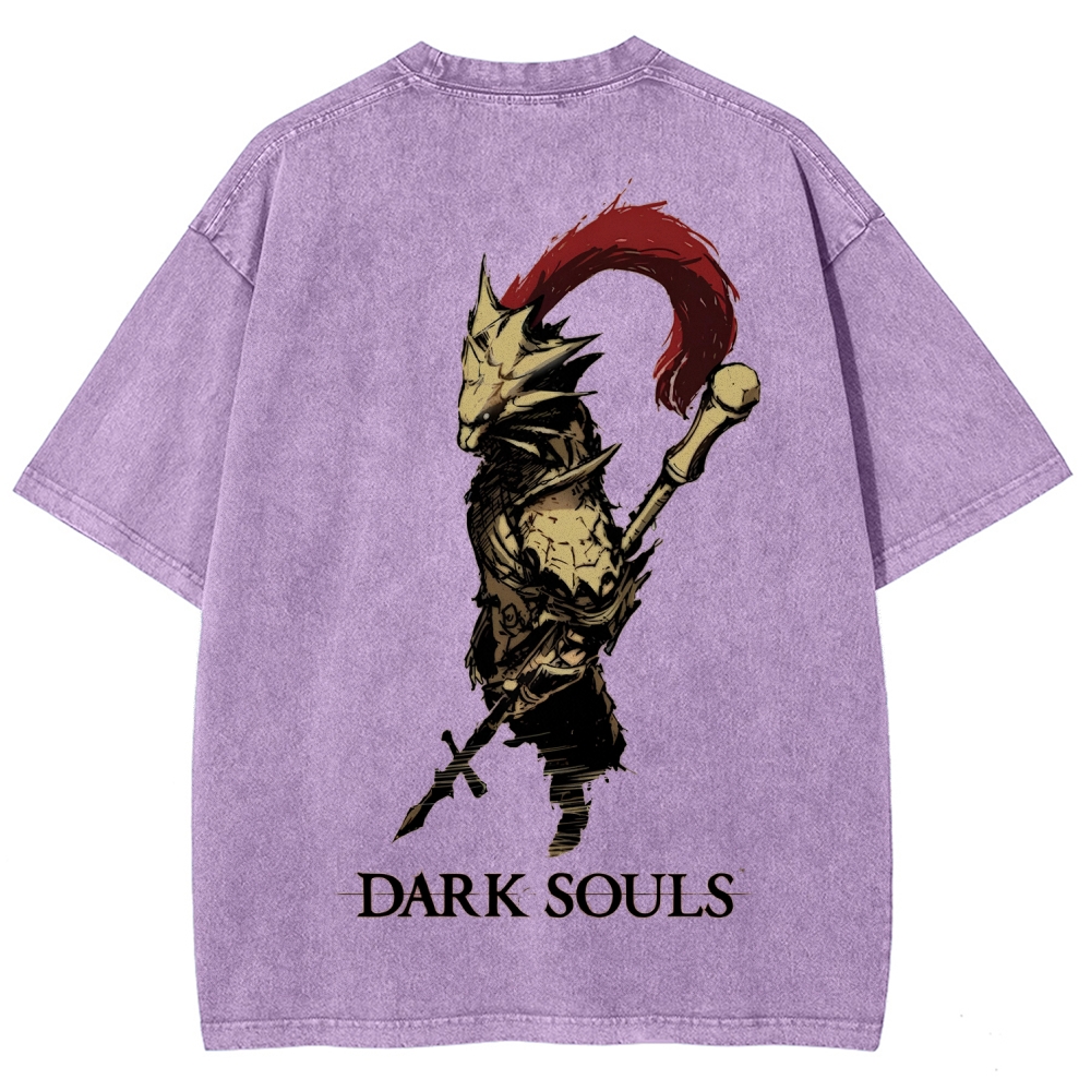 Dark Souls Unisex Fit Washed T-Shirt 2602003269