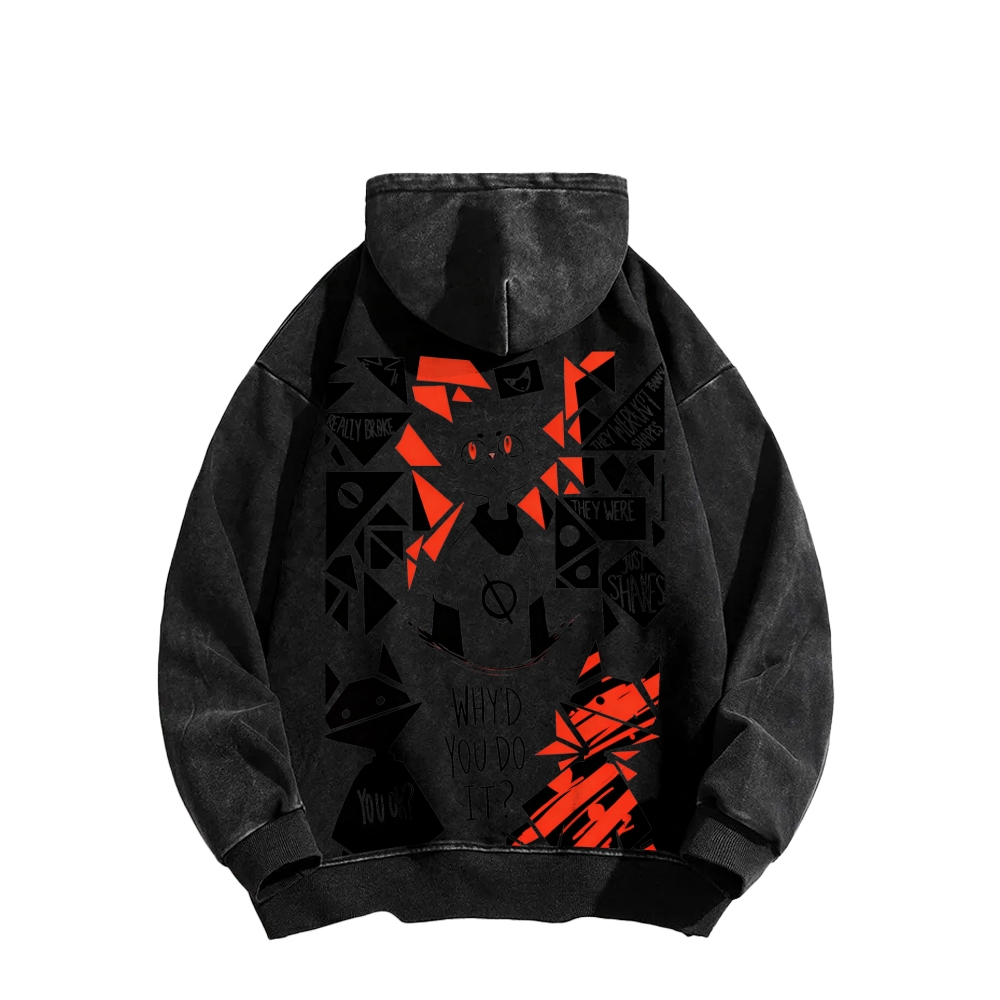 Night in the Woods Unisex Washed Hoodie 2602003991