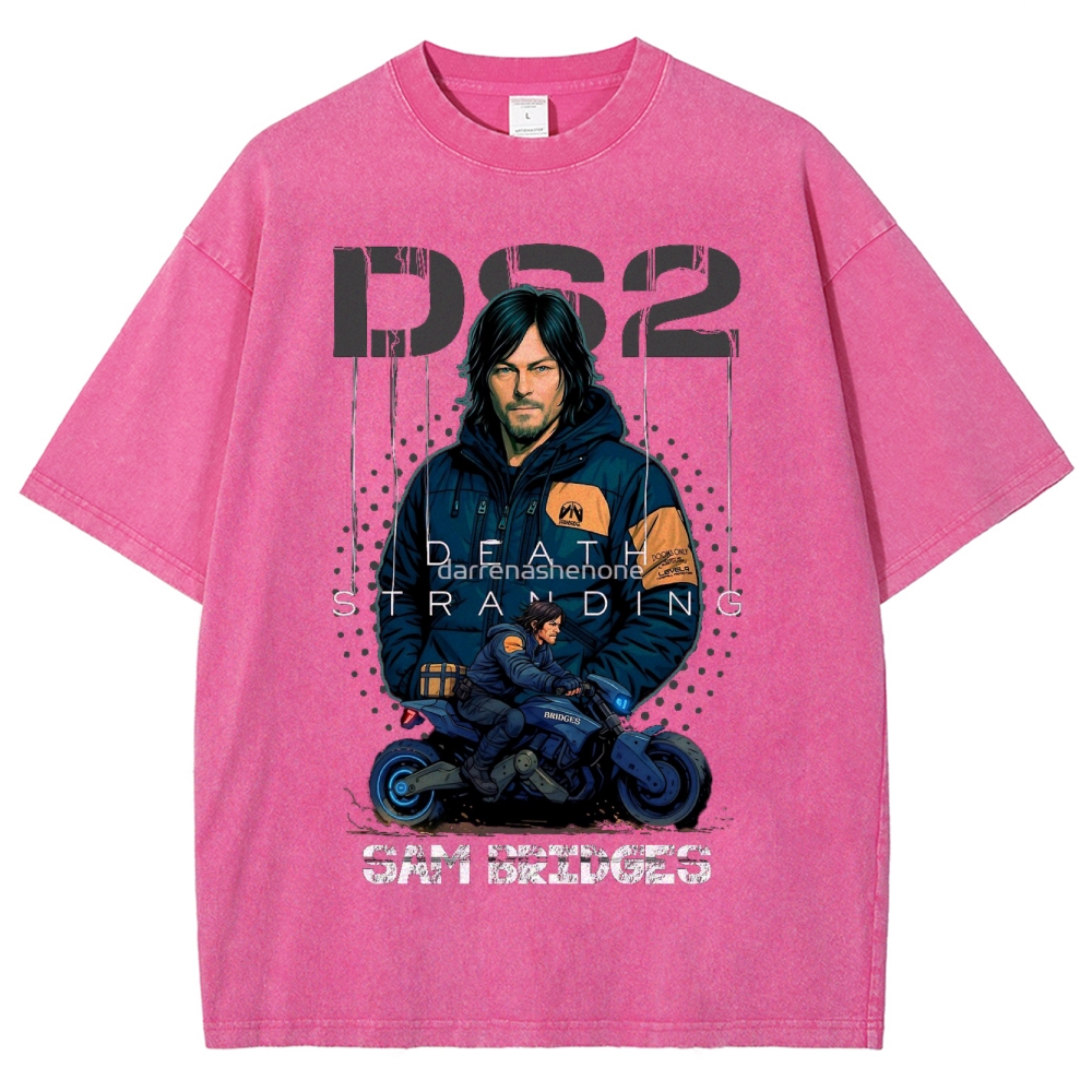 Death Stranding Unisex Fit Washed T-Shirt 2602004551