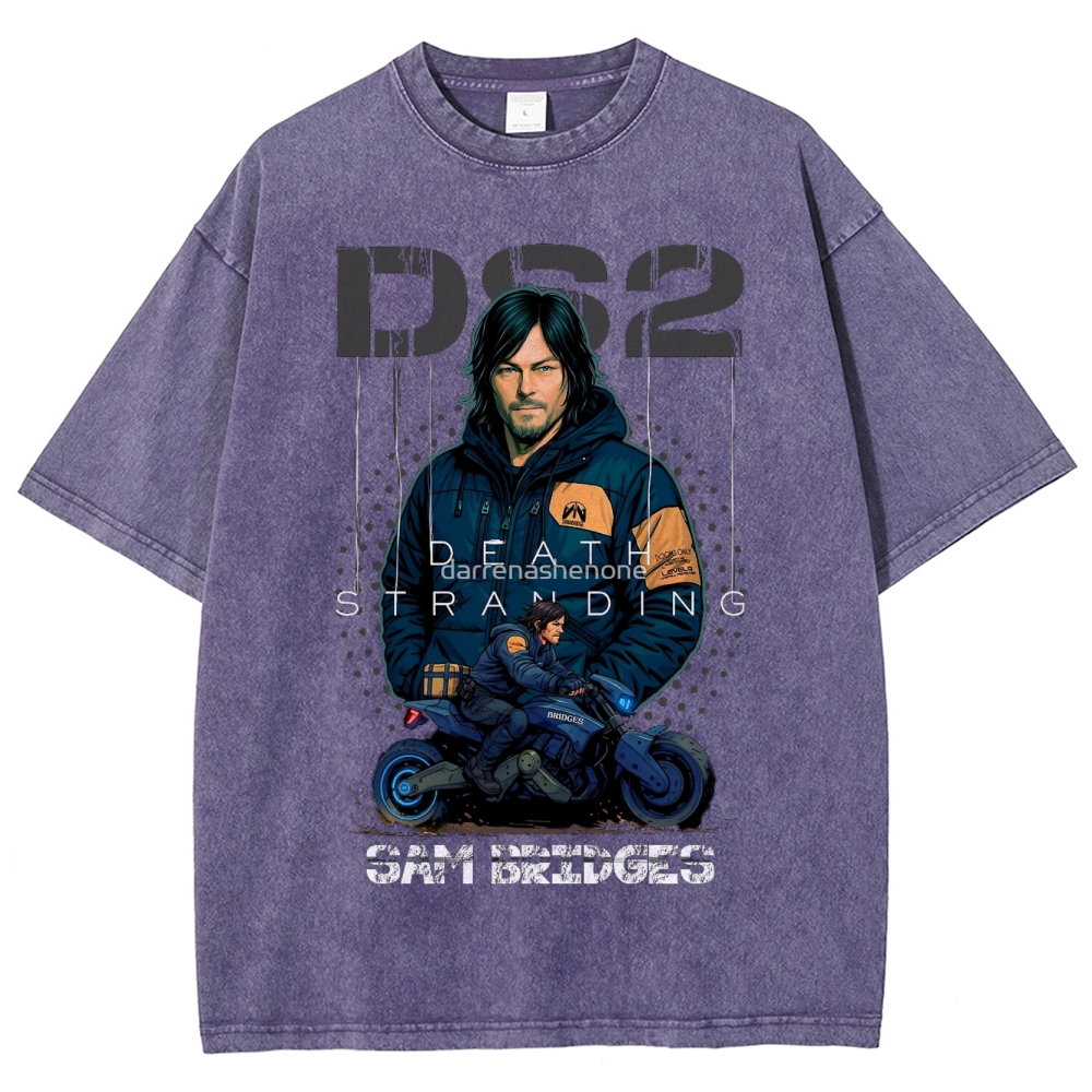 Death Stranding Unisex Fit Washed T-Shirt 2602004551