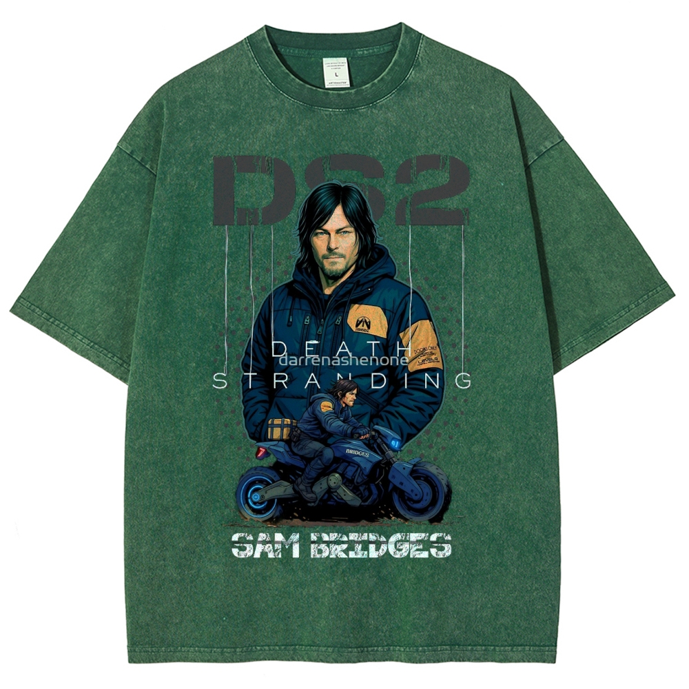 Death Stranding Unisex Fit Washed T-Shirt 2602004551