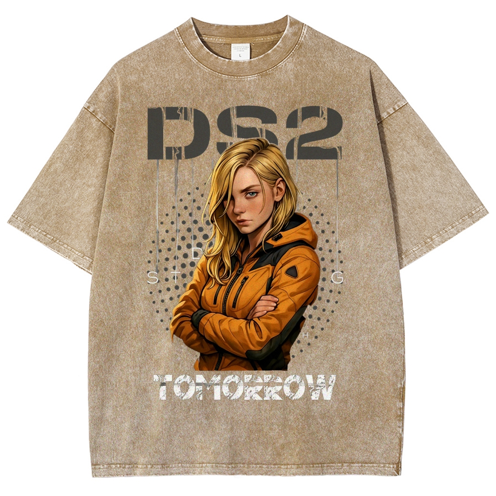 Death Stranding Unisex Fit Washed T-Shirt 2602004633