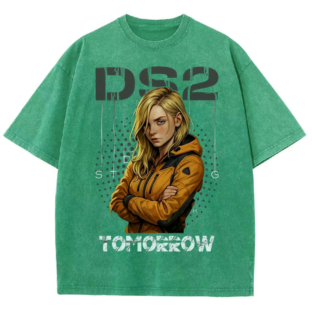 Death Stranding Unisex Fit Washed T-Shirt 2602004633