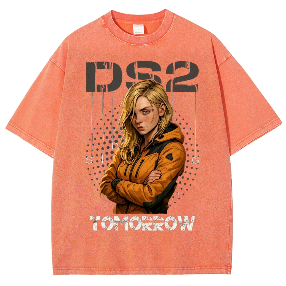 Death Stranding Unisex Fit Washed T-Shirt 2602004633