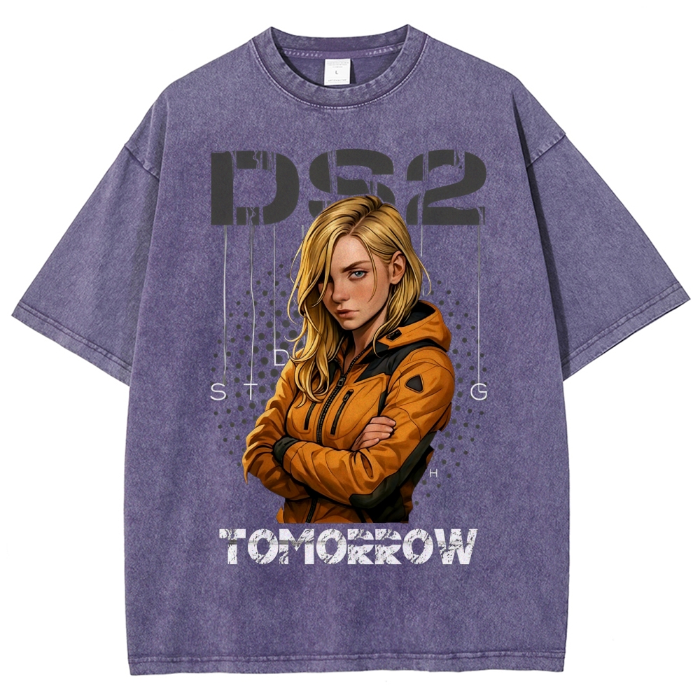 Death Stranding Unisex Fit Washed T-Shirt 2602004633