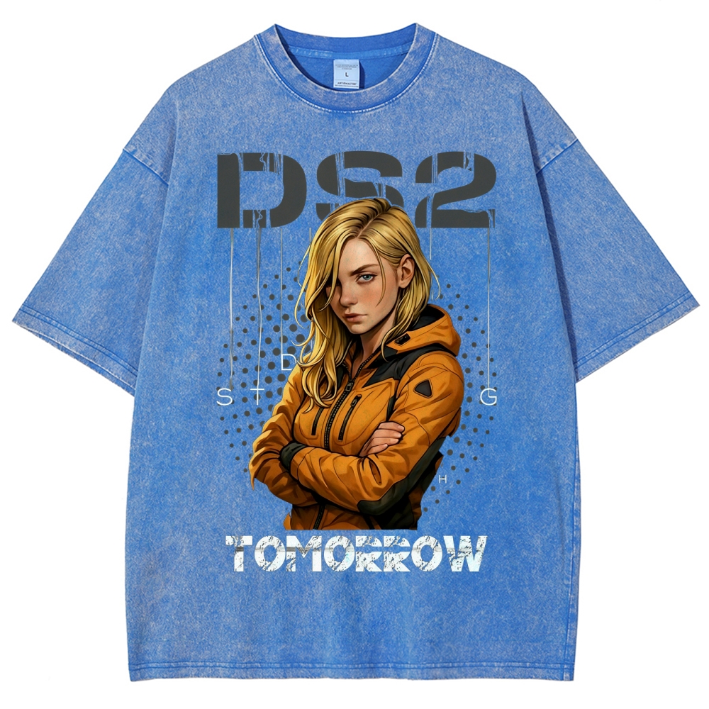 Death Stranding Unisex Fit Washed T-Shirt 2602004633