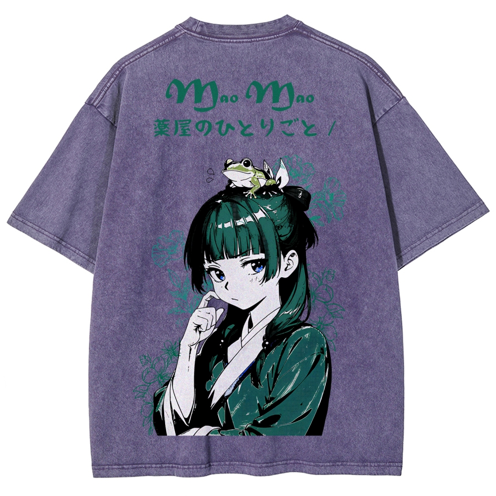 The Apothecary Diaries Unisex Fit Washed T-Shirt 2602004816