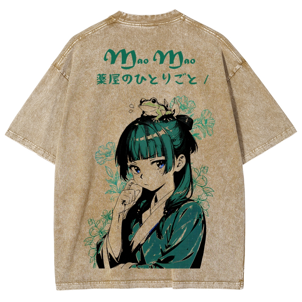 The Apothecary Diaries Unisex Fit Washed T-Shirt 2602004816