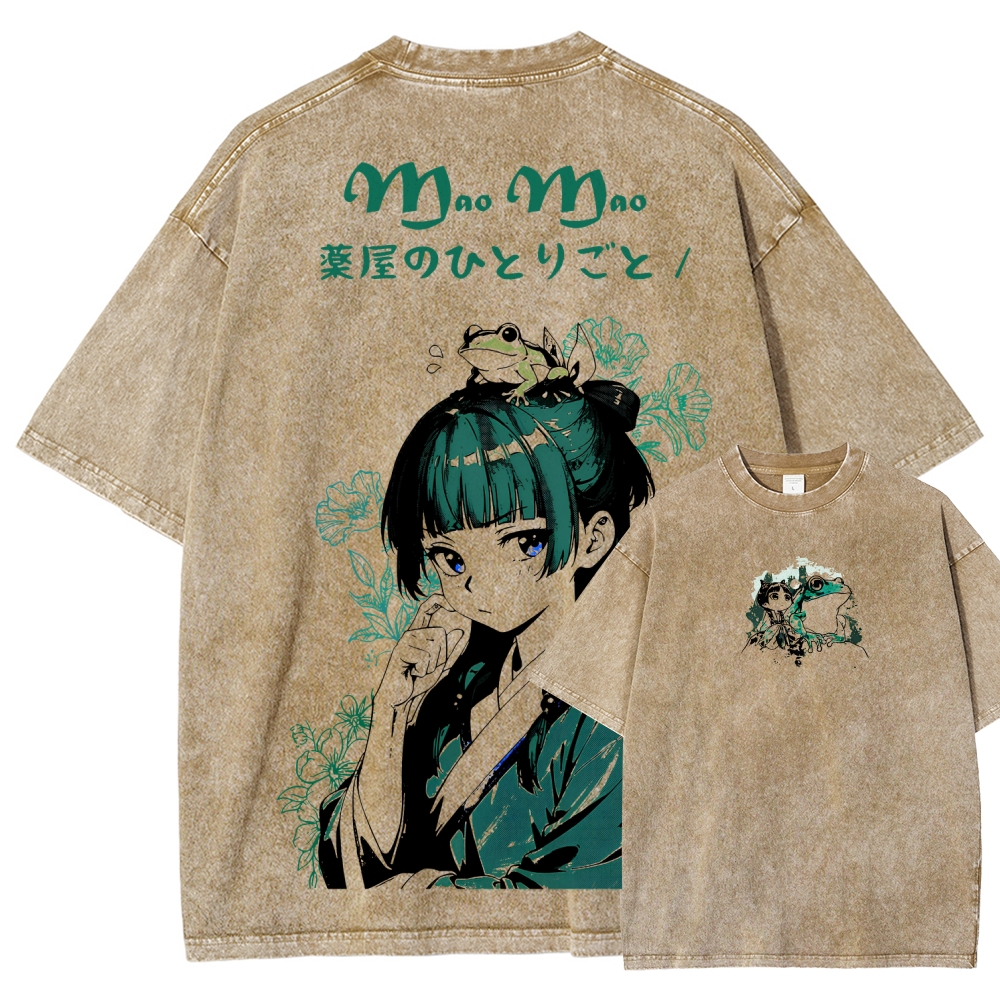 The Apothecary Diaries Unisex Fit Washed T-Shirt 2602004816