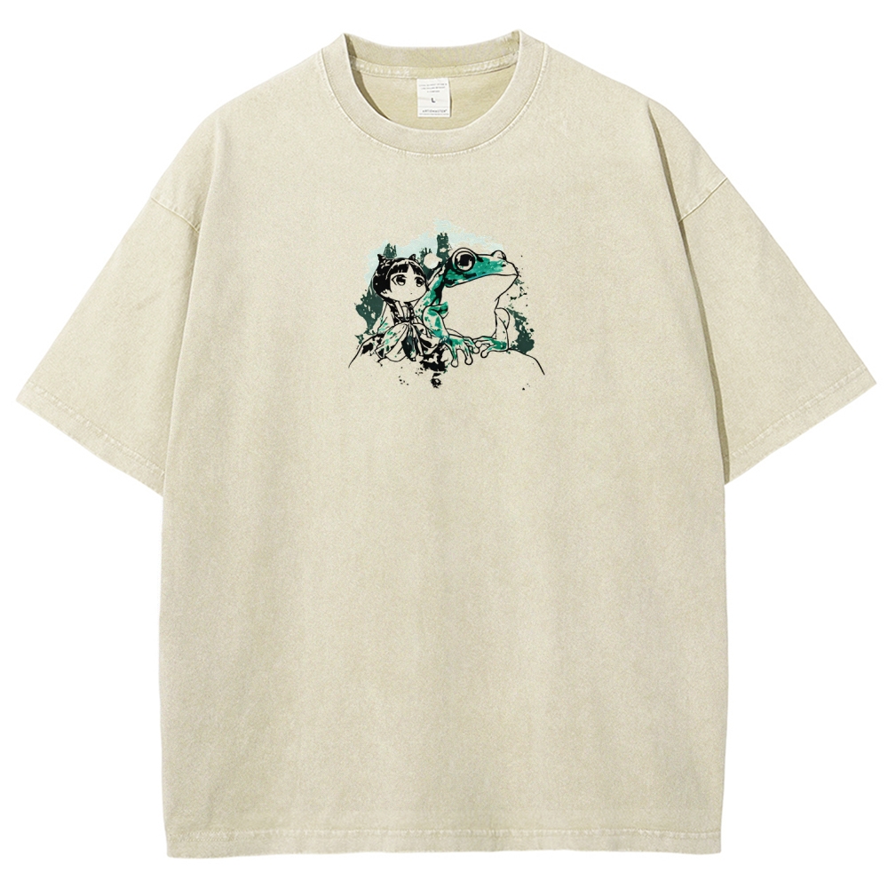 The Apothecary Diaries Unisex Fit Washed T-Shirt 2602004816