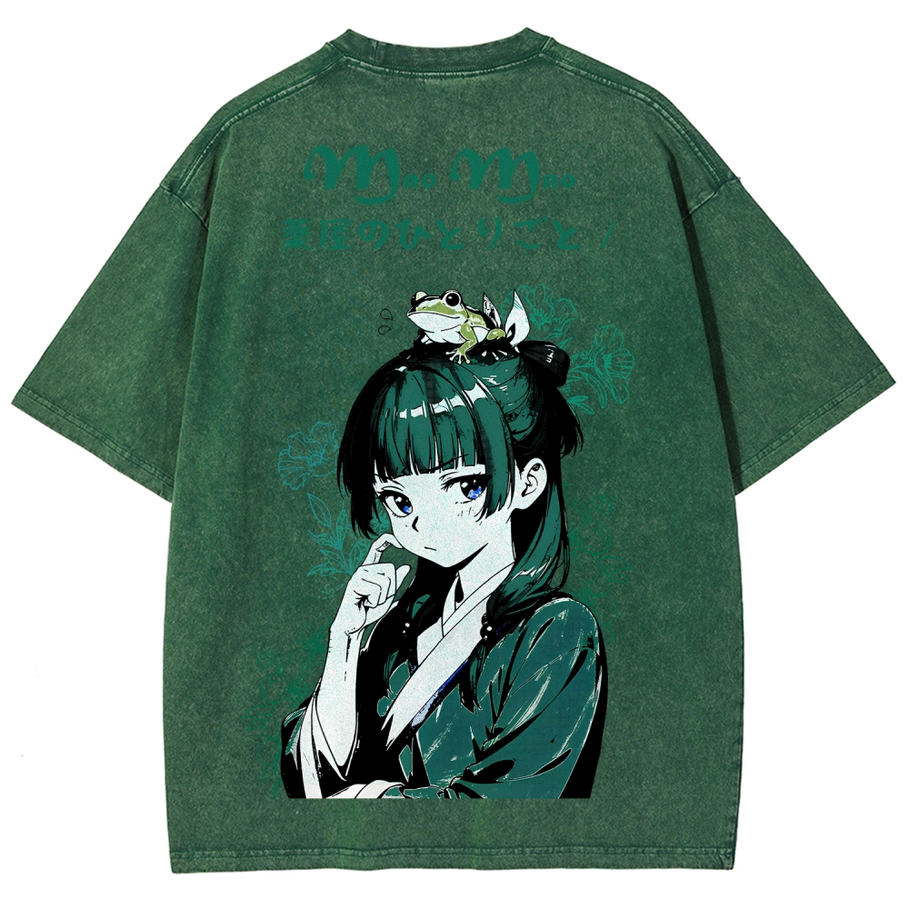 The Apothecary Diaries Unisex Fit Washed T-Shirt 2602004816