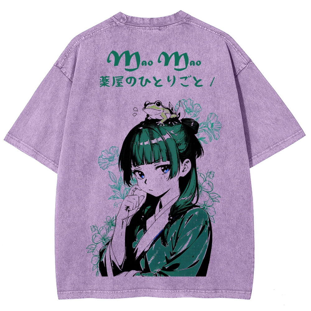 The Apothecary Diaries Unisex Fit Washed T-Shirt 2602004816