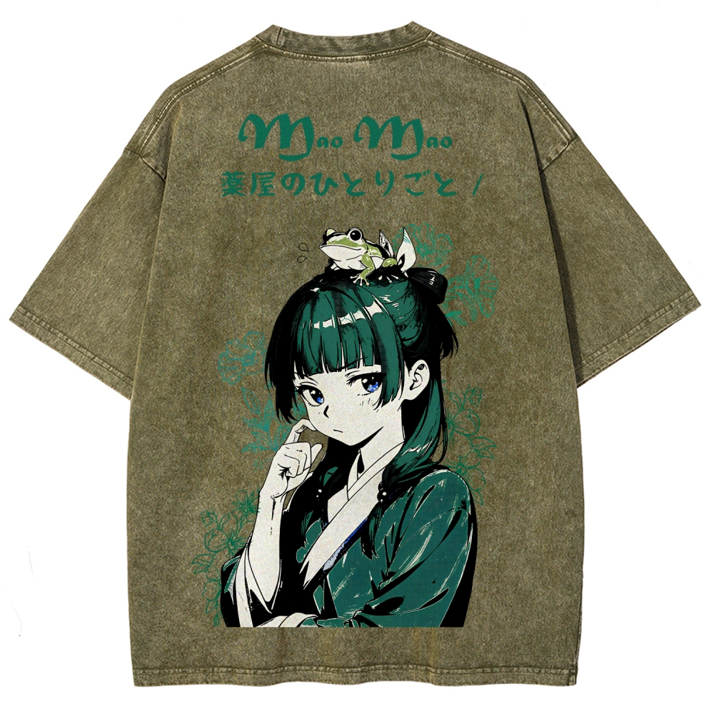 The Apothecary Diaries Unisex Fit Washed T-Shirt 2602004816