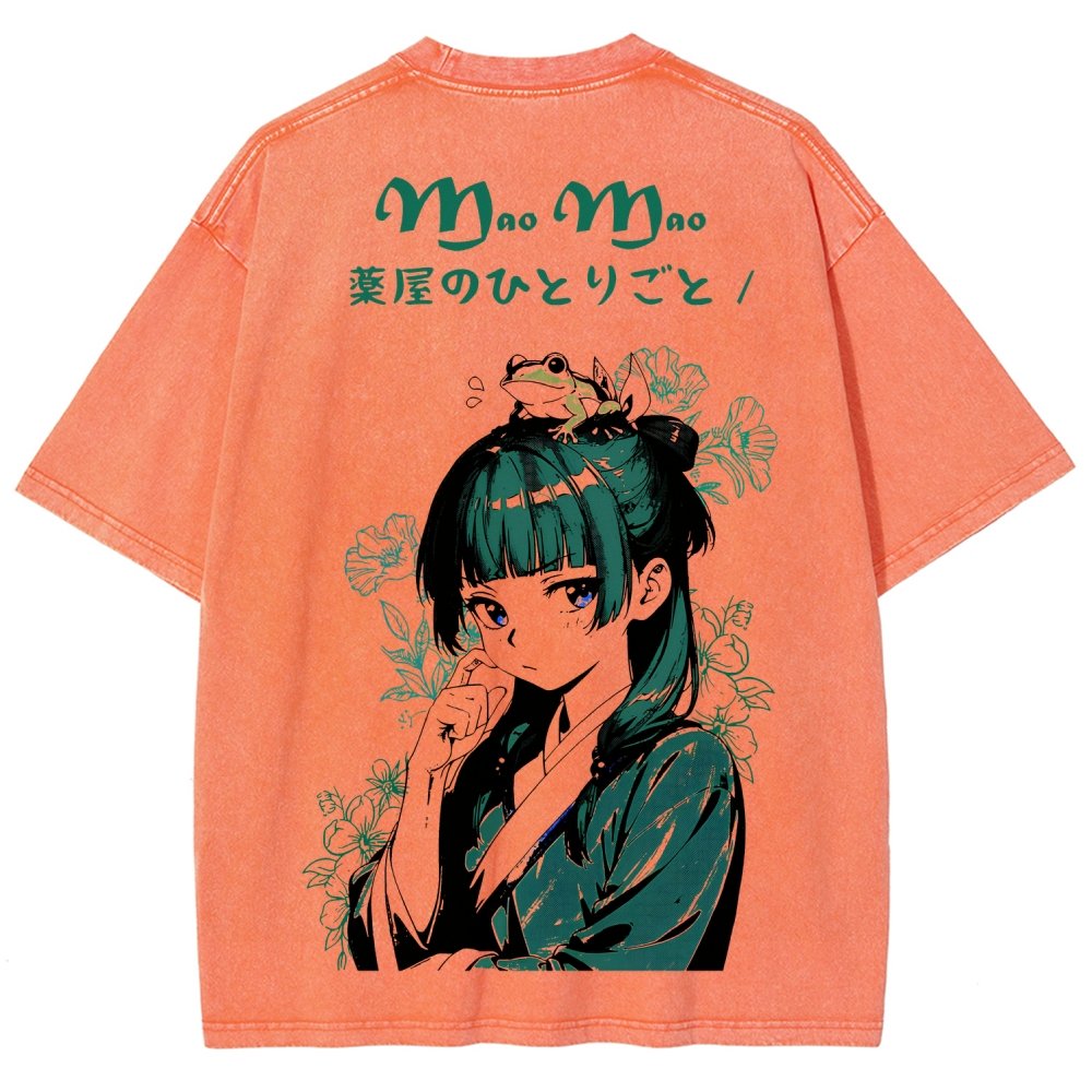 The Apothecary Diaries Unisex Fit Washed T-Shirt 2602004816