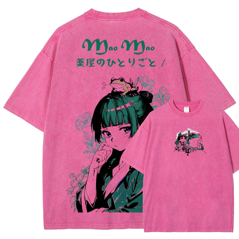 The Apothecary Diaries Unisex Fit Washed T-Shirt 2602004816