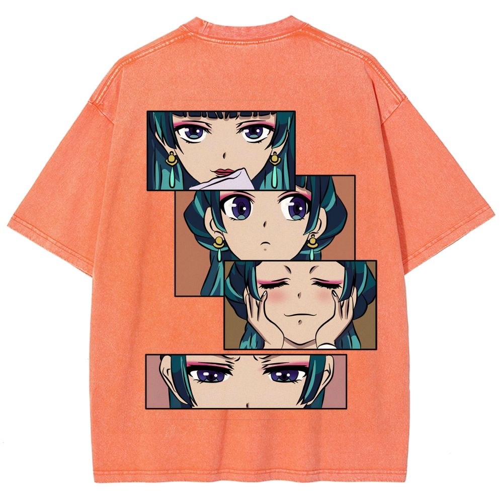 The Apothecary Diaries Unisex Fit Washed T-Shirt 2602004817