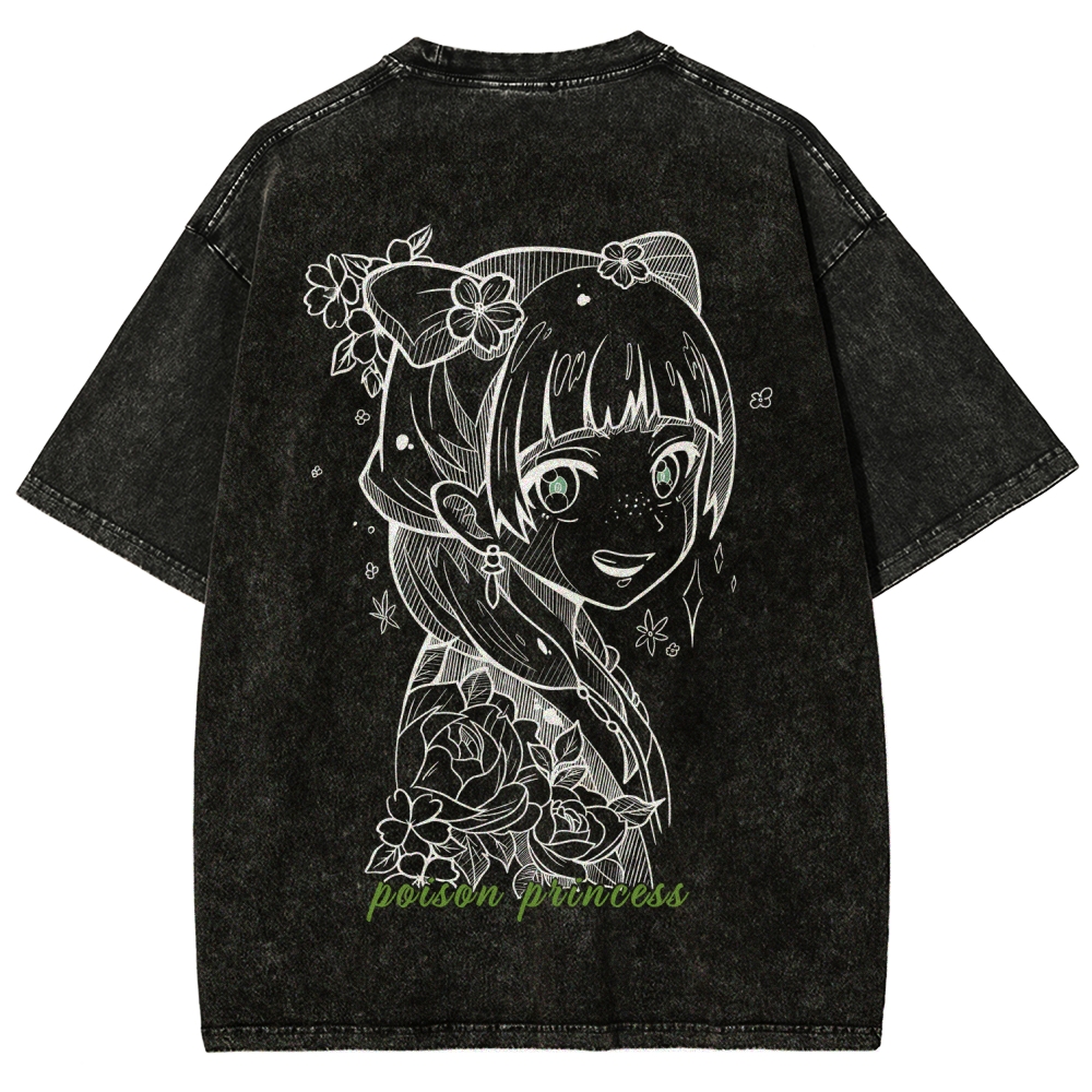 The Apothecary Diaries Unisex Fit Washed T-Shirt 2602004877