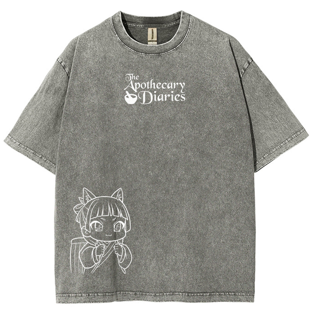 The Apothecary Diaries Unisex Fit Washed T-Shirt 2602004877