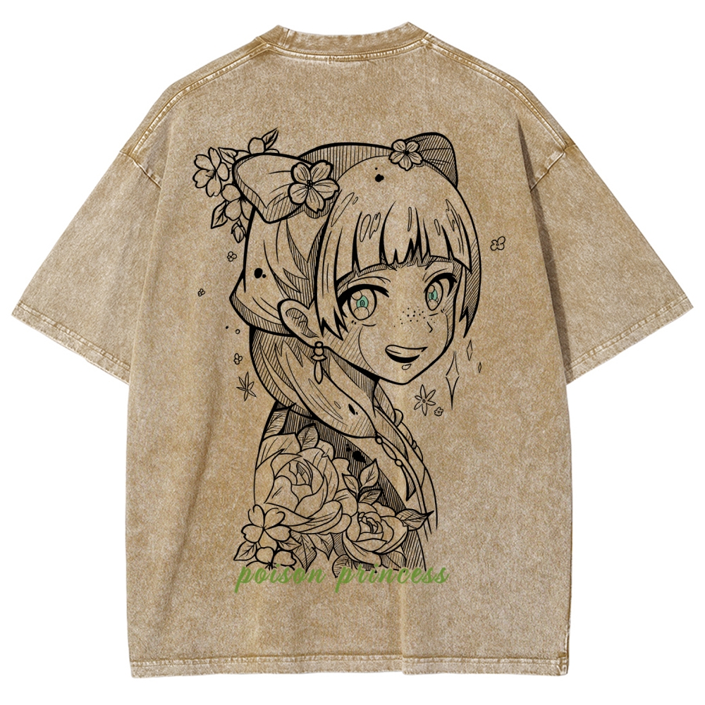 The Apothecary Diaries Unisex Fit Washed T-Shirt 2602004877
