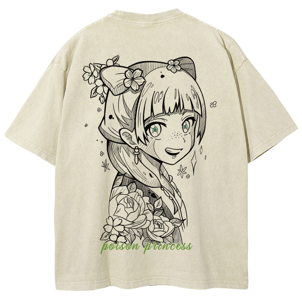 The Apothecary Diaries Unisex Fit Washed T-Shirt 2602004877